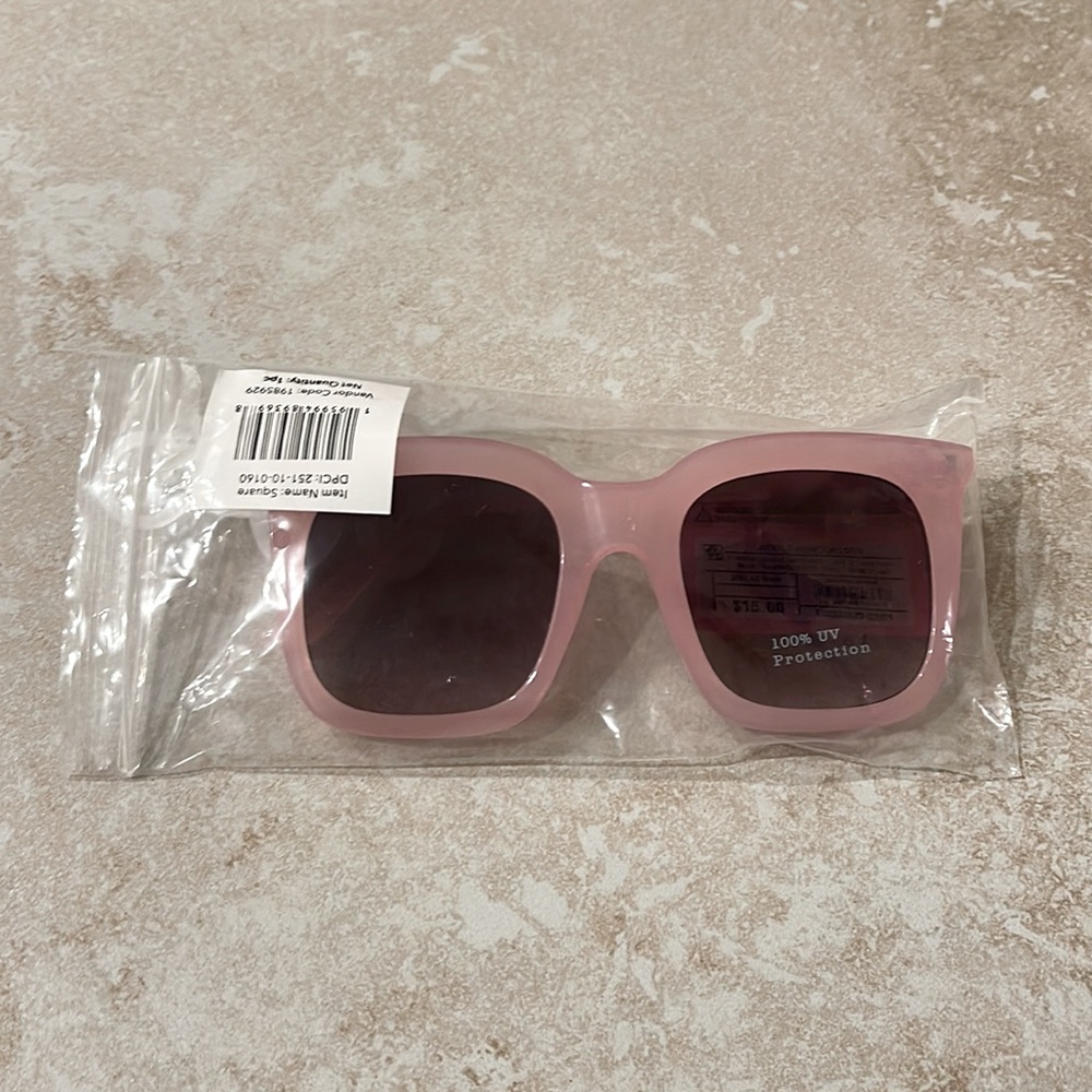 Stoney Clover Pink Adult Sunglasses - Picture 5 of 5